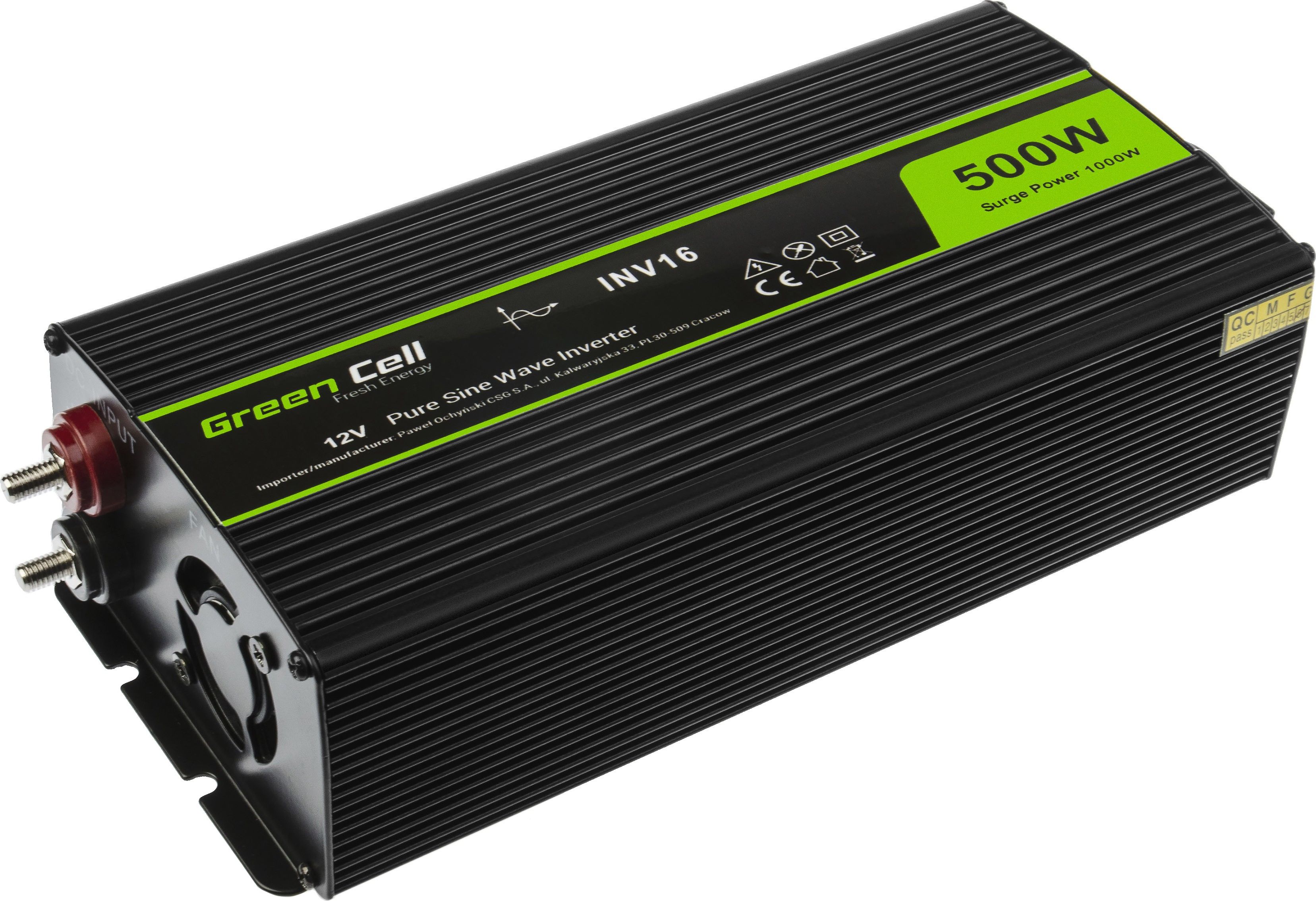 Green Cell 12V to 230V Pure