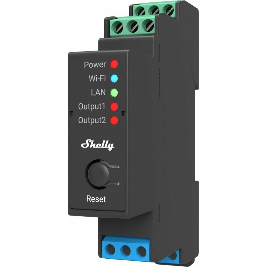 Shelly Pro 2 DIN Rail 2-channel