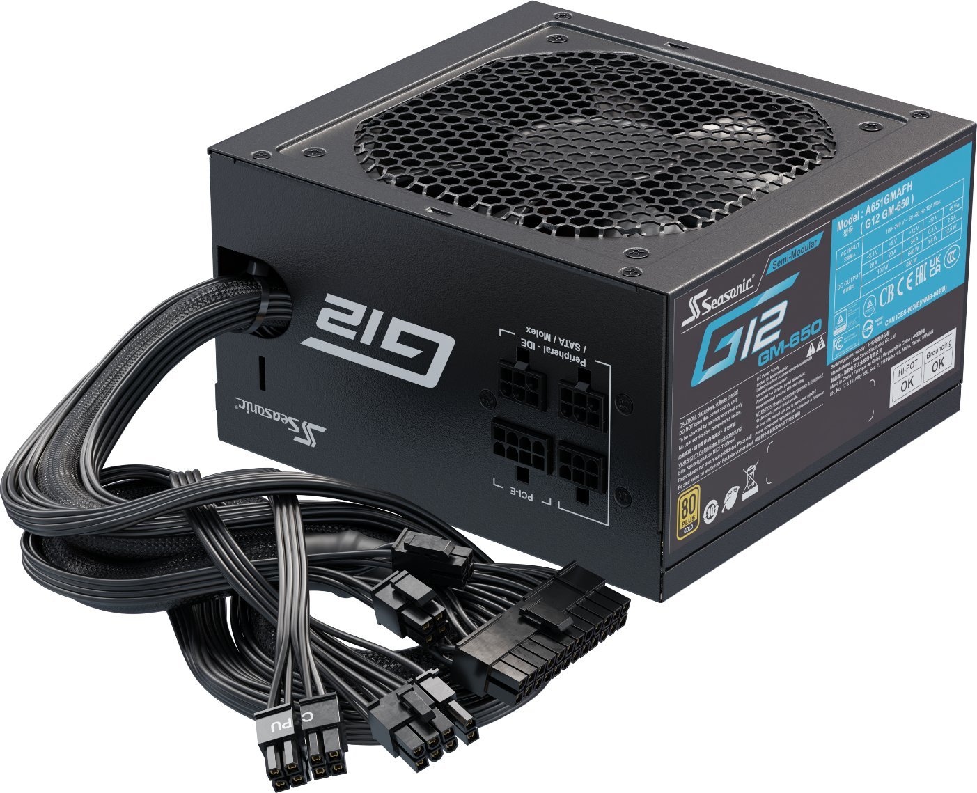 SeaSonic G12 GM 650W (G12-GM-650) |
