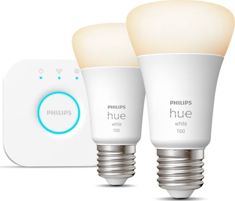 Philips Hue bridge + 2x E27