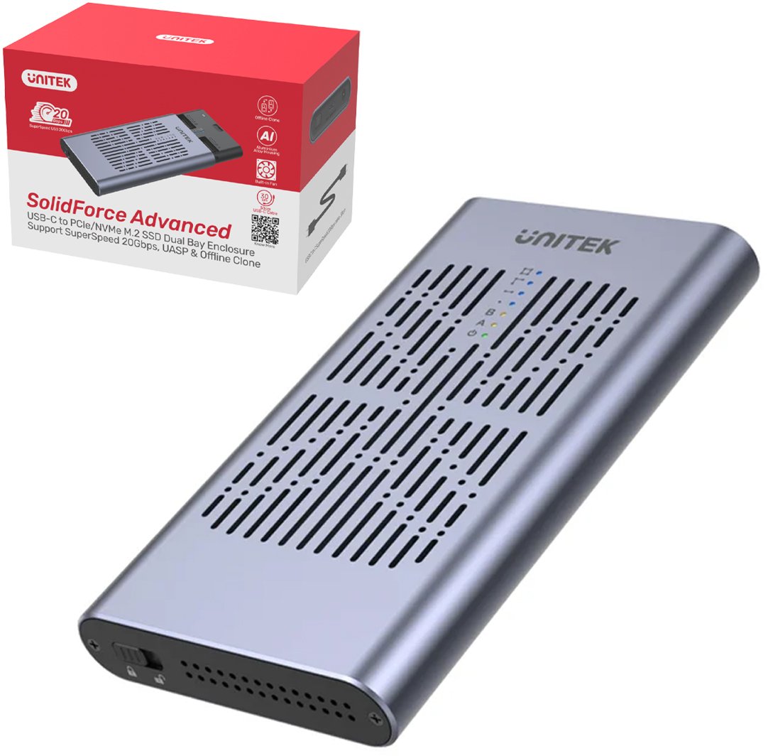 Unitek SolidForce USB-C to PCIe /NVMe