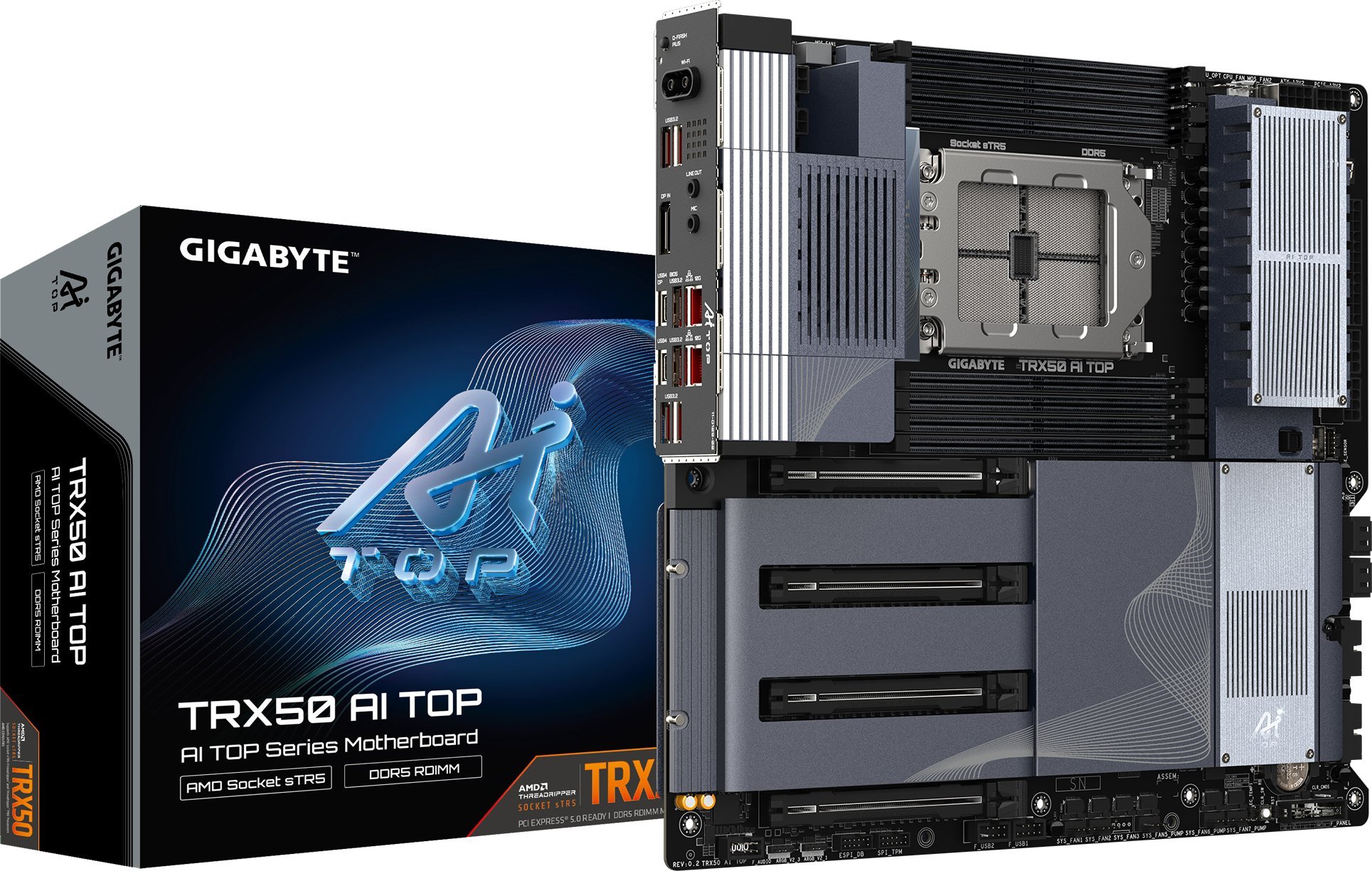 Gigabyte TRX50 AI TOP-2B Motherboard, sTR5