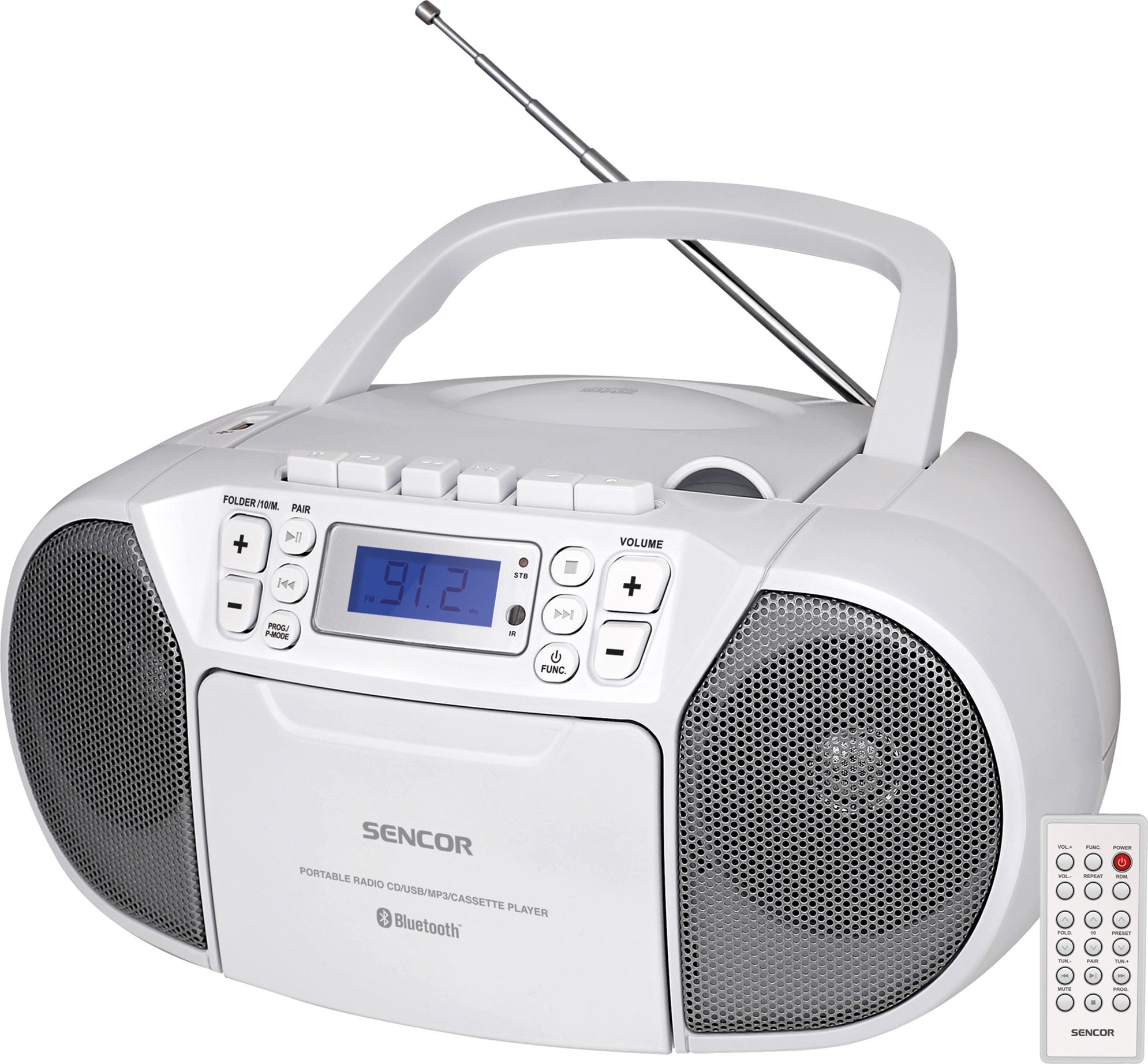 SENCOR SPT 3907W radio tape rec