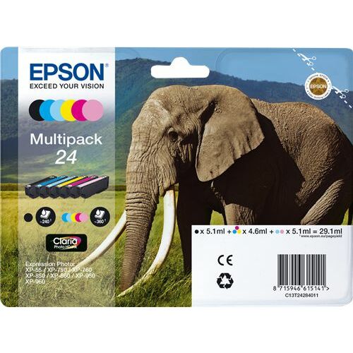 Tusz Epson Zestaw tuszów Multipack 6-kolorów