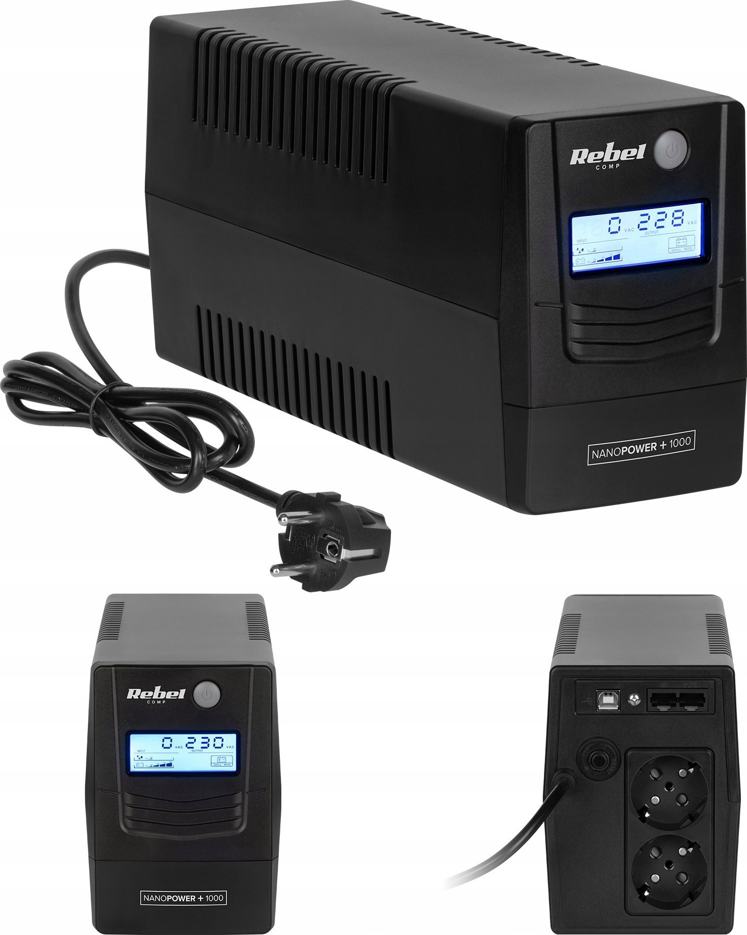 Rebel Nanopower Plus 1000 UPS |