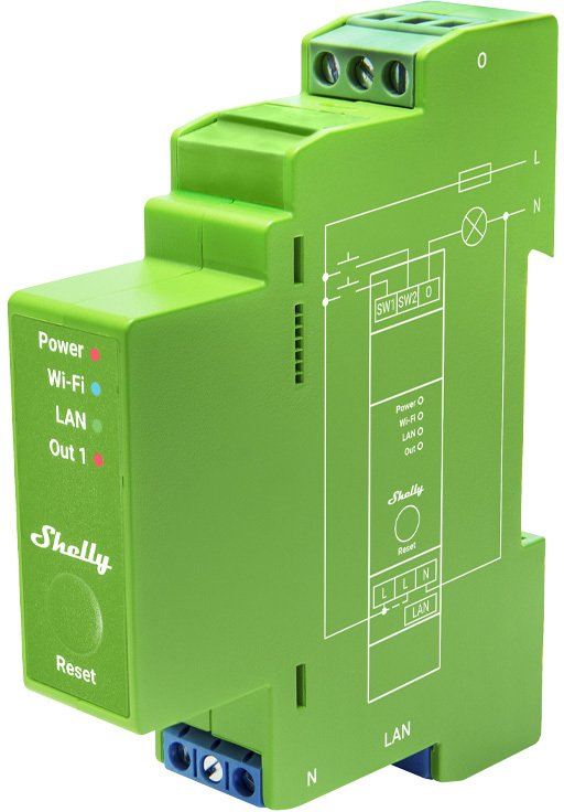 Shelly Pro Dimmer 1 WiFi/Bluetooth |