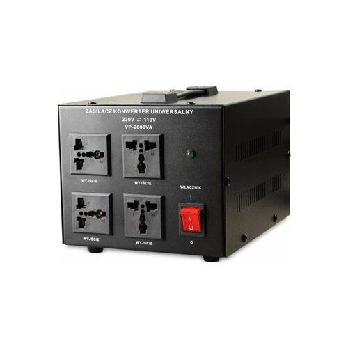 Transformator VOLT POLSKA 230V/110V 2000VA |
