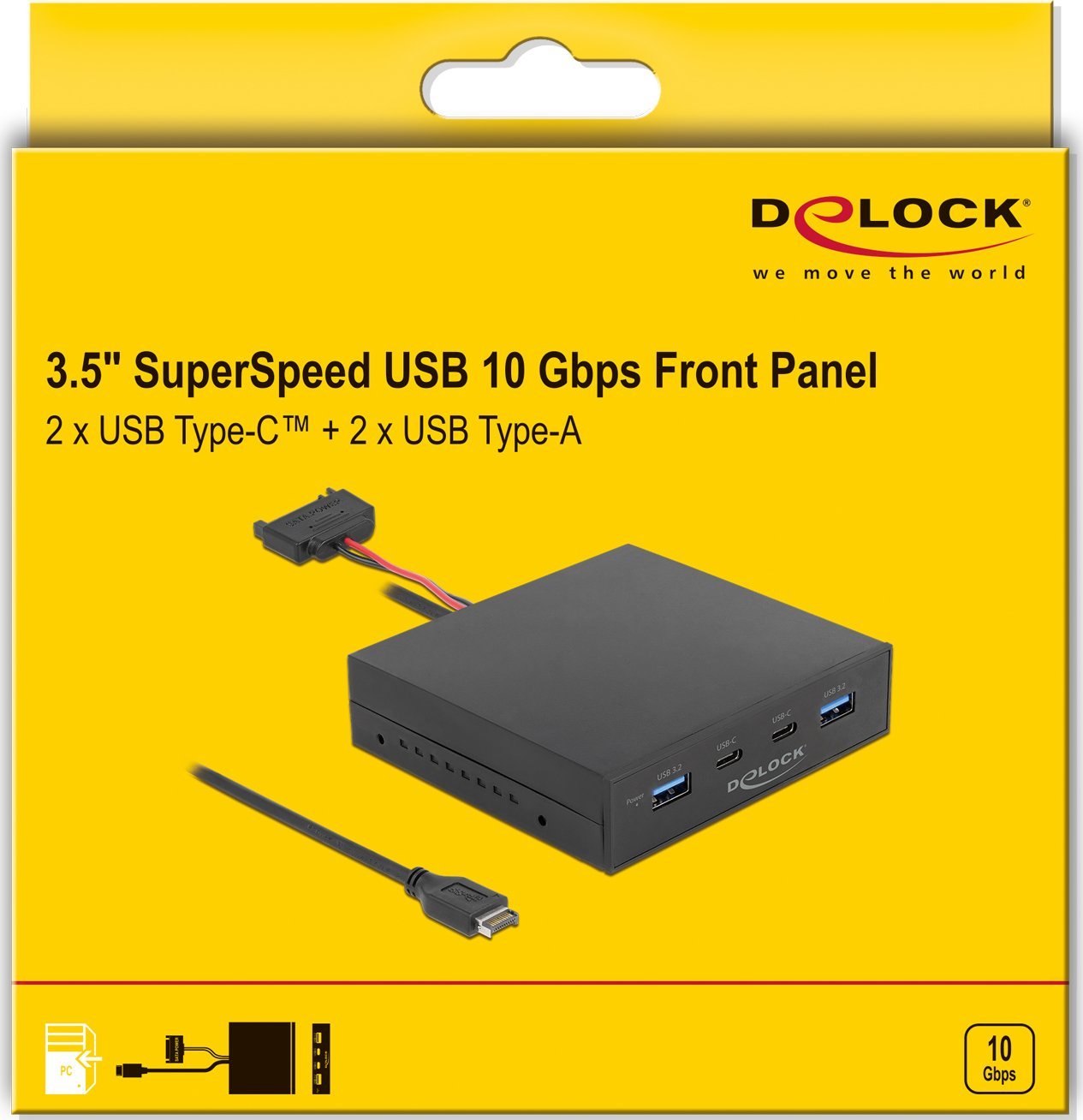 Adapter AV Delock DeLOCK 64057, SATA