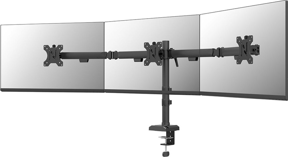 Neomounts  arm DS60-600BL3 3xLCD 10-27inch 75x75-100x100