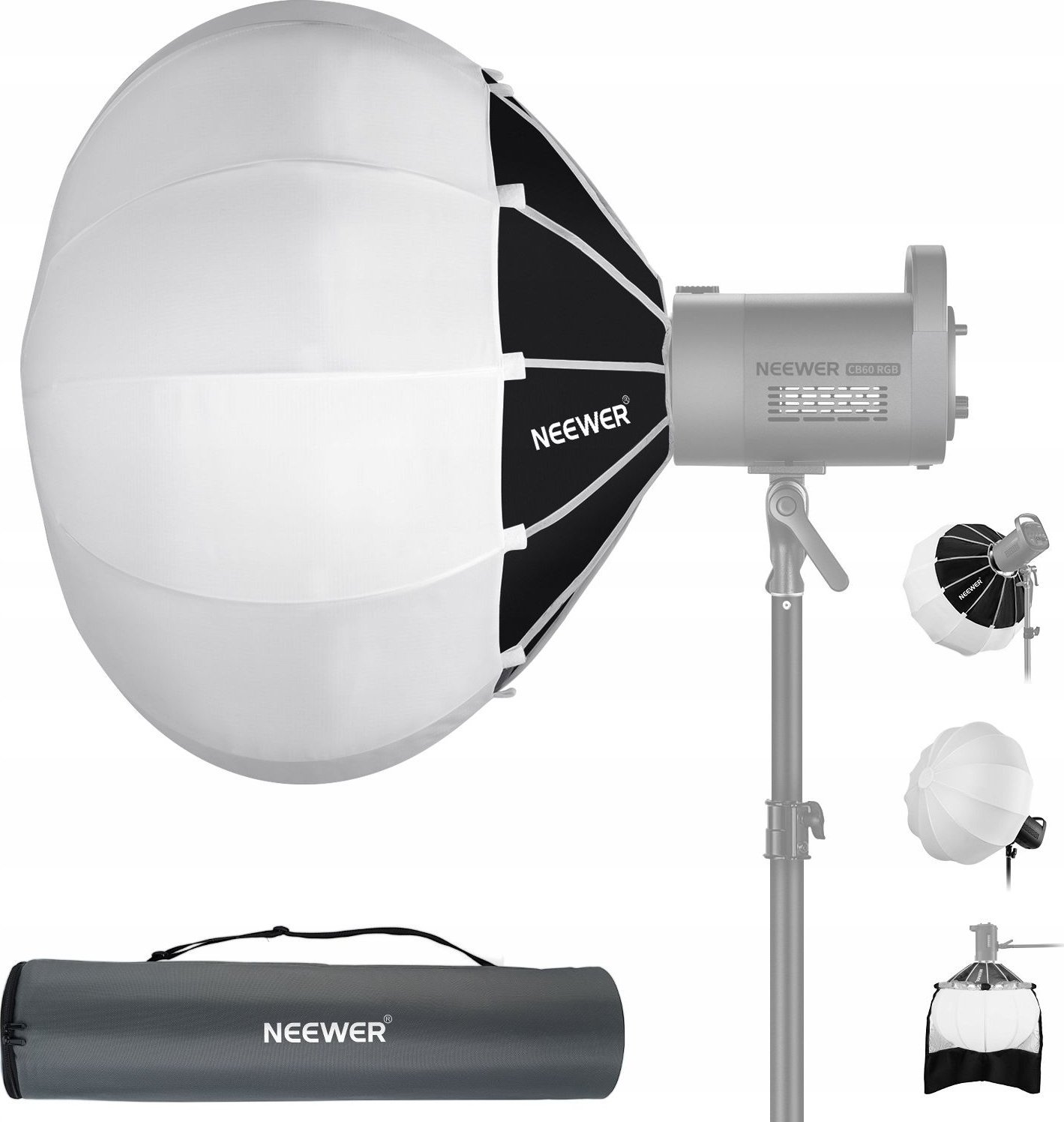 Neewer Softbox Dyfuzor Sferyczny Lantern Octagon