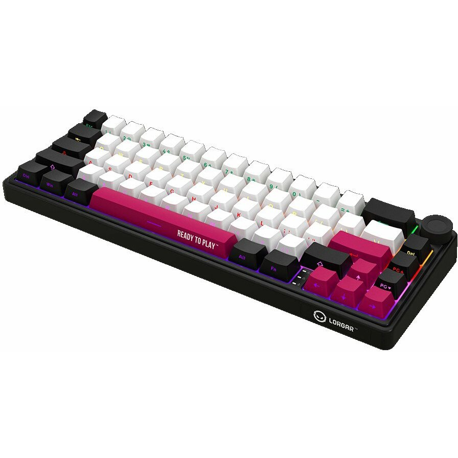Klawiatura Lorgar KBP70MW Toxic Purple (LRG-KBP70MW-BK-US)
