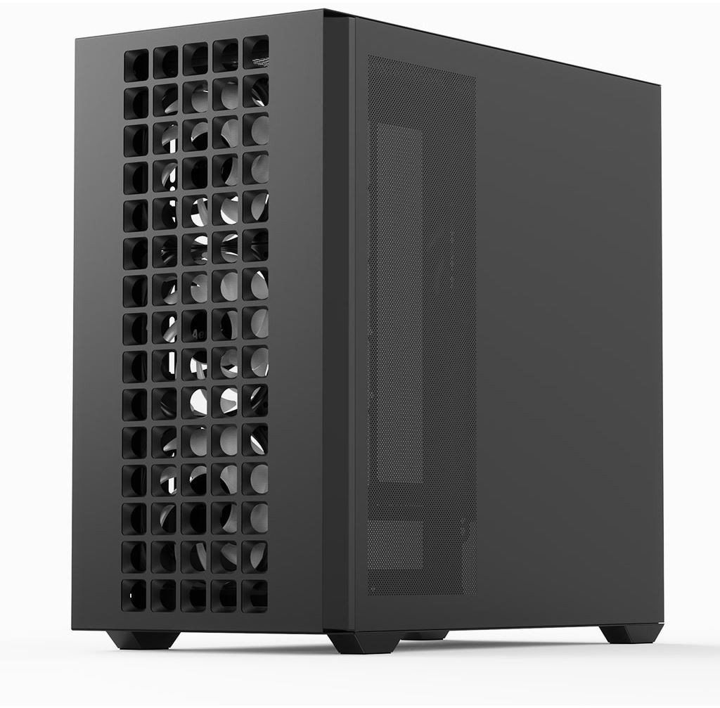 Aerocool D302A-G-BK-V1 PC Case, Black |