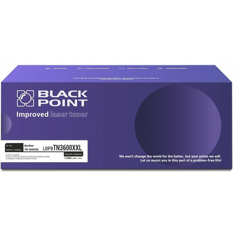 Toner Black Point [LBPBTN3600XXL] Toner BP