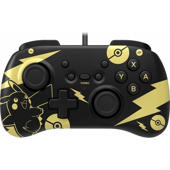 Pad Hori Horipad Mini Pikachu Black-Złoty