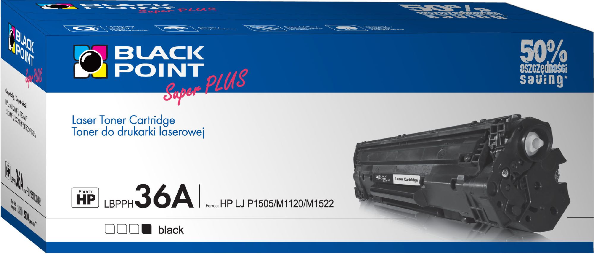 Toner Black Point LBPPH36A Black Zamiennik