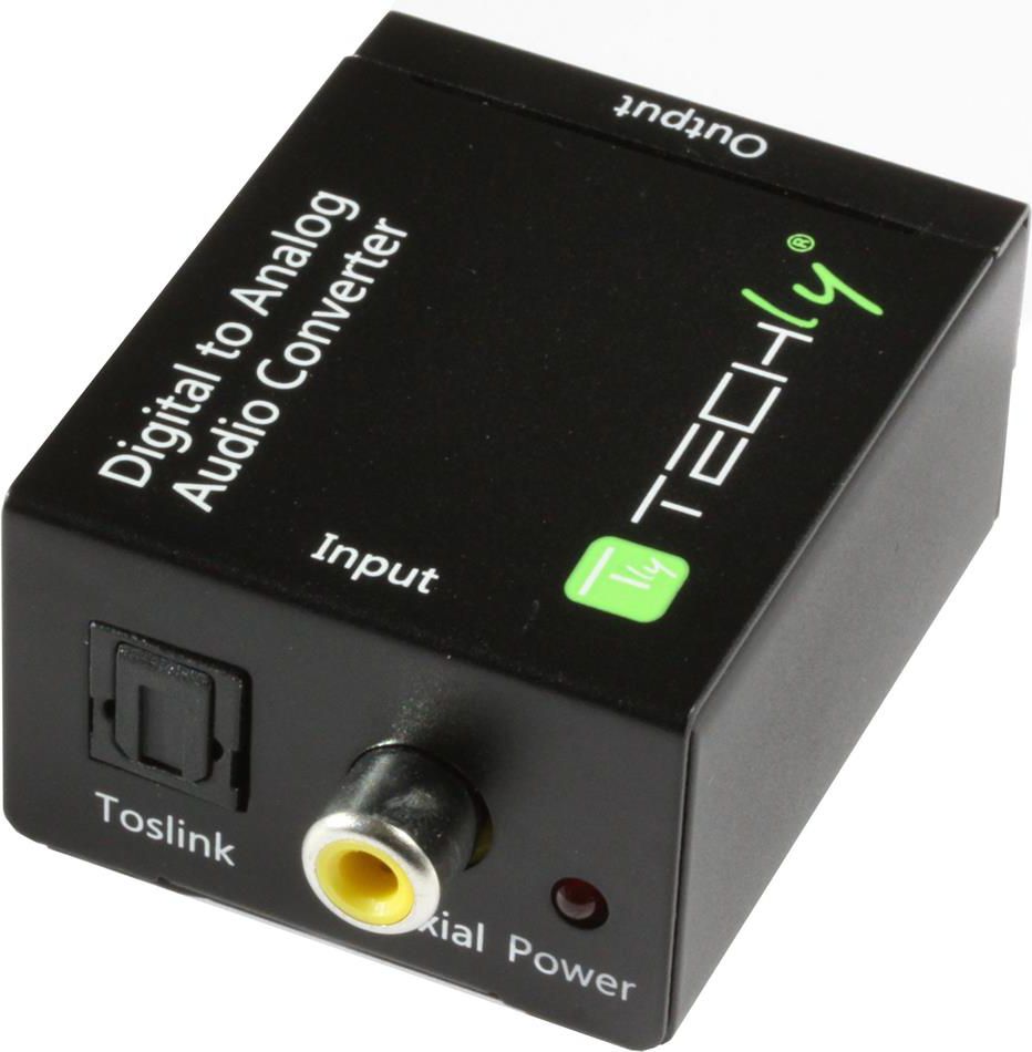 Techly Digital Toslink SPDIF Coaxial audio
