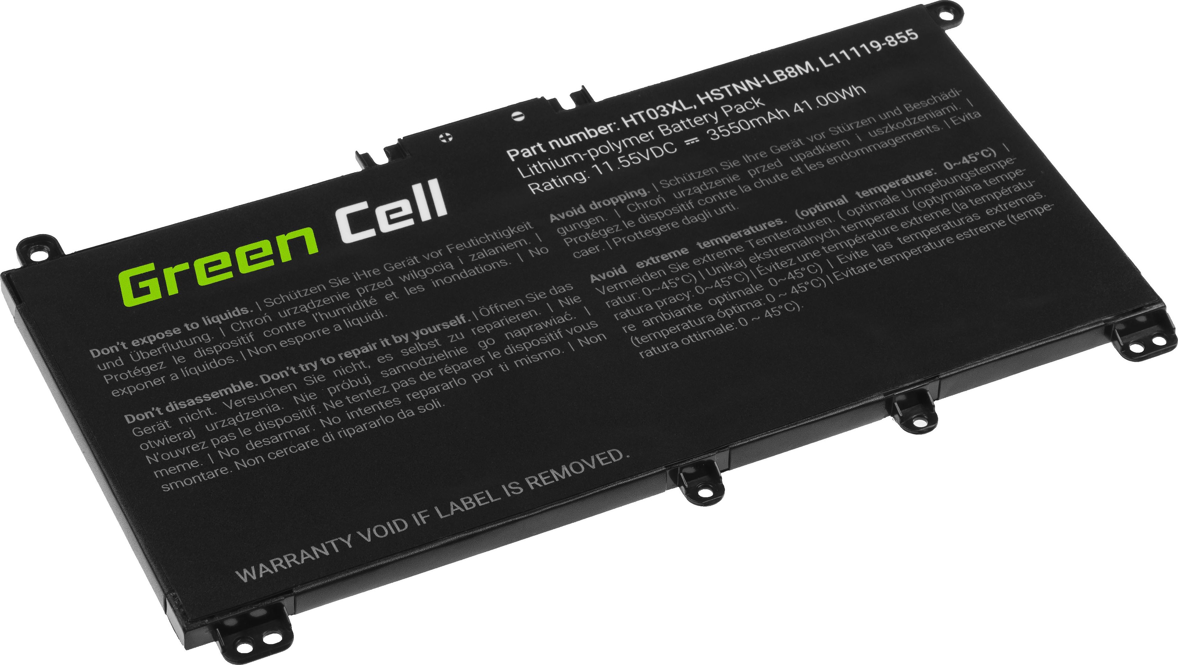 Green Cell HT03XL L11119-855 for HP
