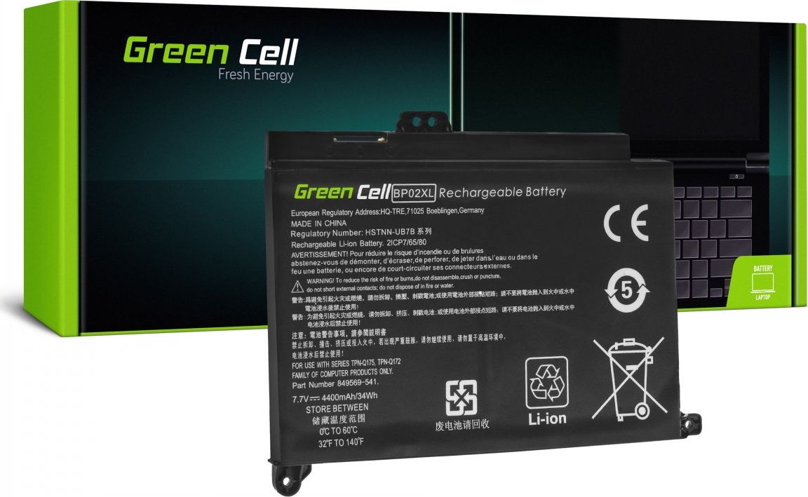 Green Cell BP02XL do HP Pavilion