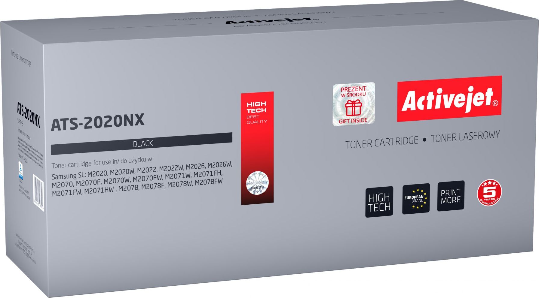 Toner Activejet ATS-2020NX Black Zamiennik MLT-D111L