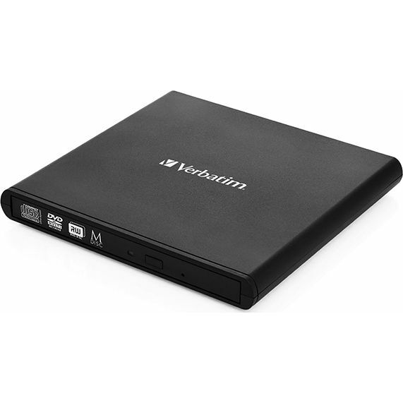 Verbatim External Slimline CD/DVD Writer USB