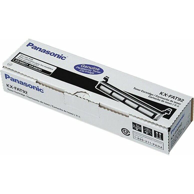Toner Panasonic KX-FAT92 Black Oryginał  (KXFAT92)