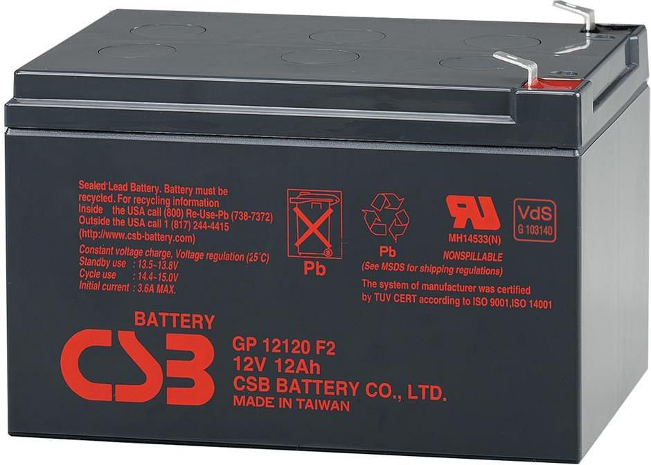 CSB AKUMULATOR GP12120F2 12V 12Ah |