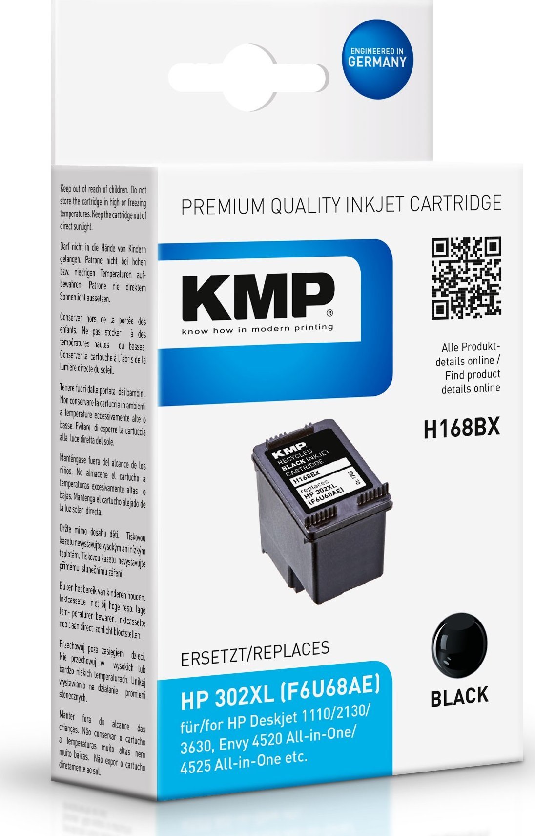 Tusz KMP Patrone HP F6U68AE Nr
