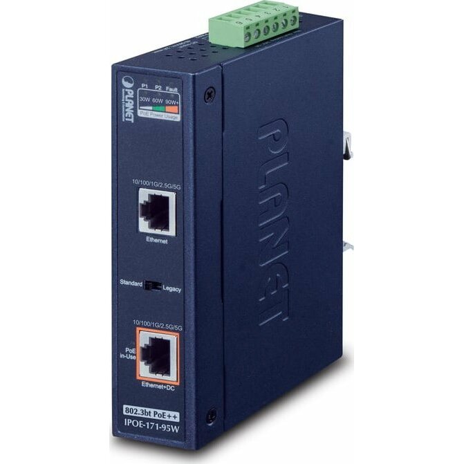 Planet IPOE-171-95W Industrial Single-Port 10/100/1000Mbps |