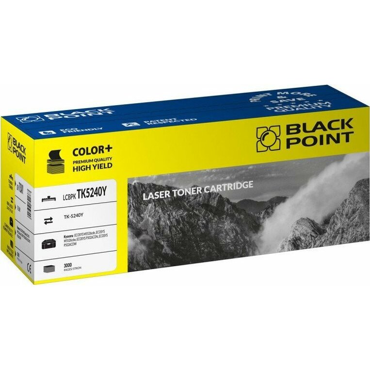 Toner Black Point LCBPKTK5240Y Yellow Zamiennik