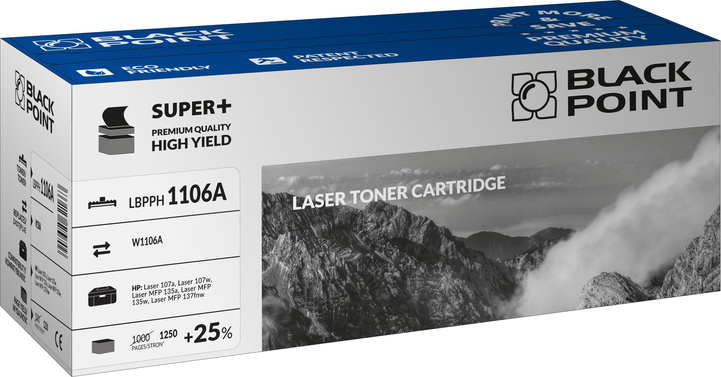 Toner Black Point LBPPH1106A Black Zamiennik