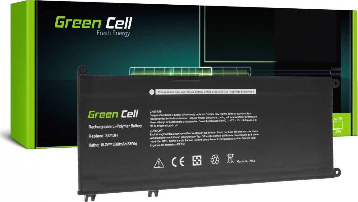 Green Cell 33YDH for Dell Inspiron