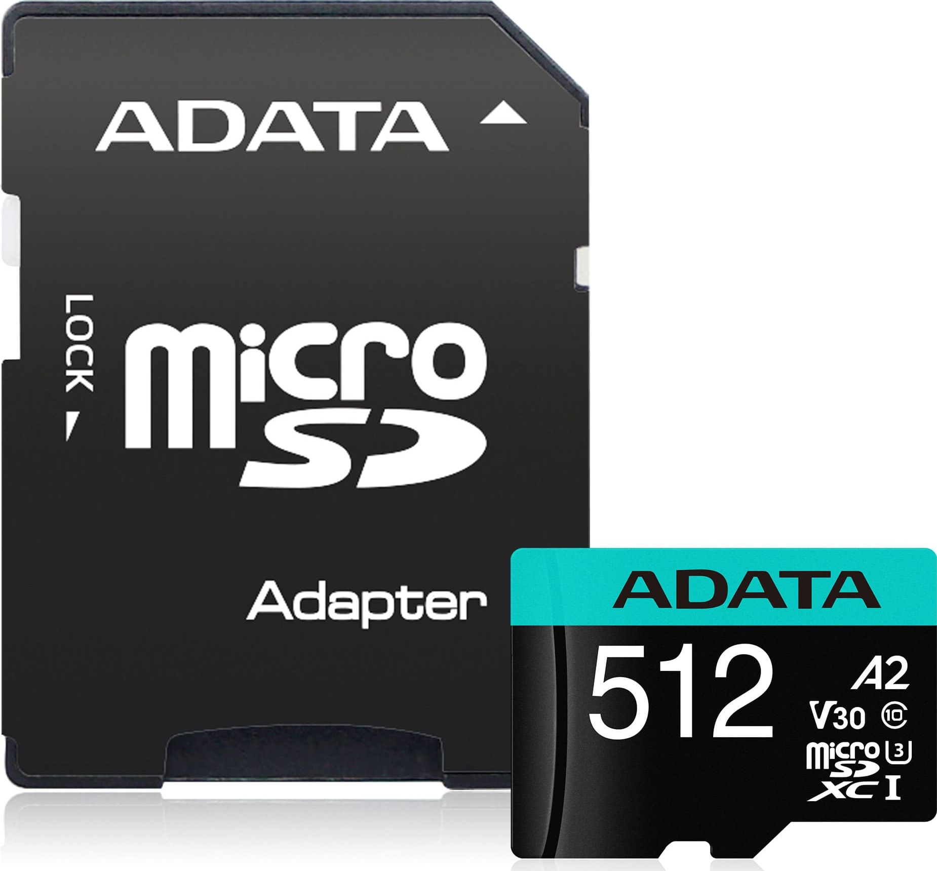 ADATA Premier Pro microSDXC 512GB AUSDX512GUI3V30SA2-RA1