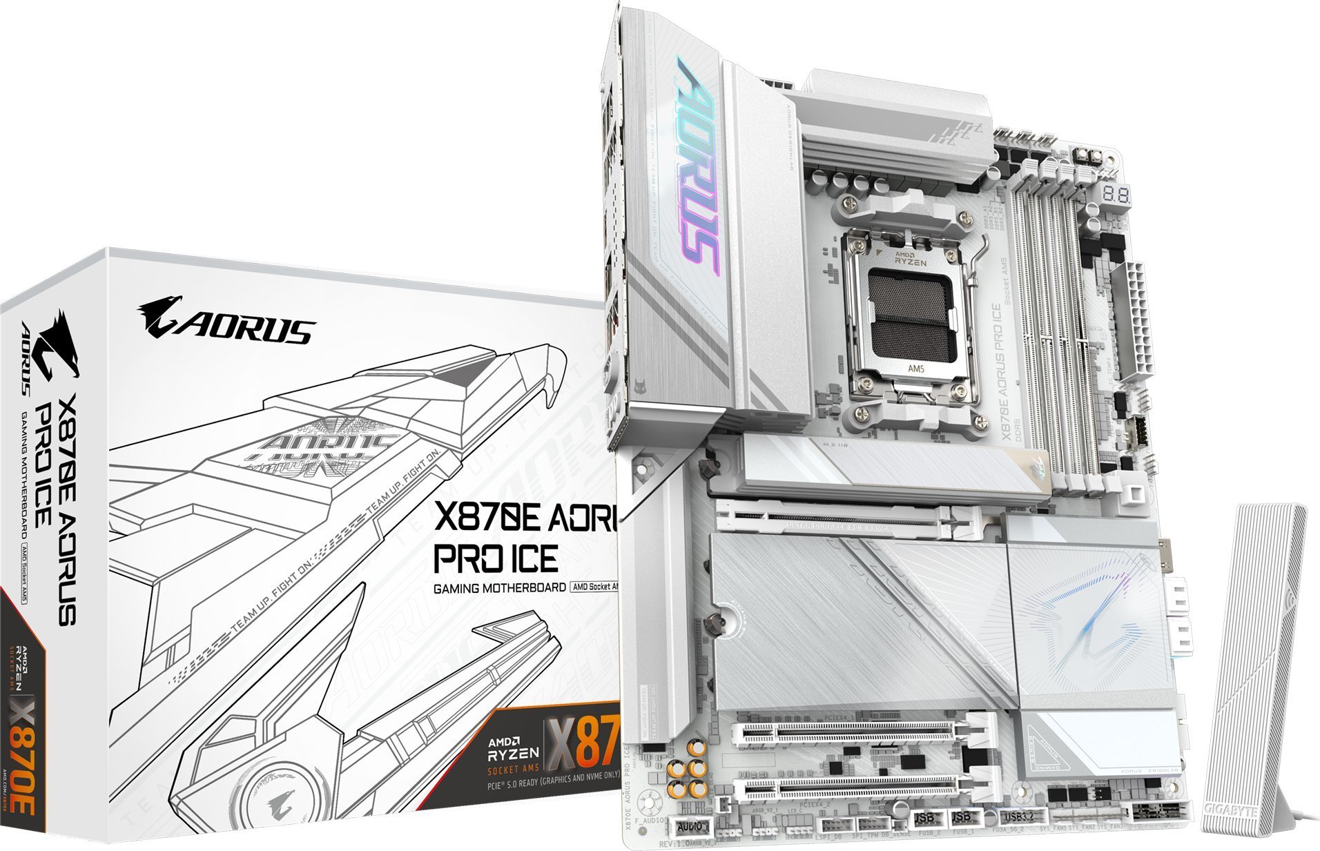 Gigabyte X870E AORUS PRO ICE Motherboard