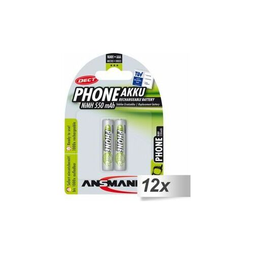 Ansmann Akumulator Phone AAA / R03