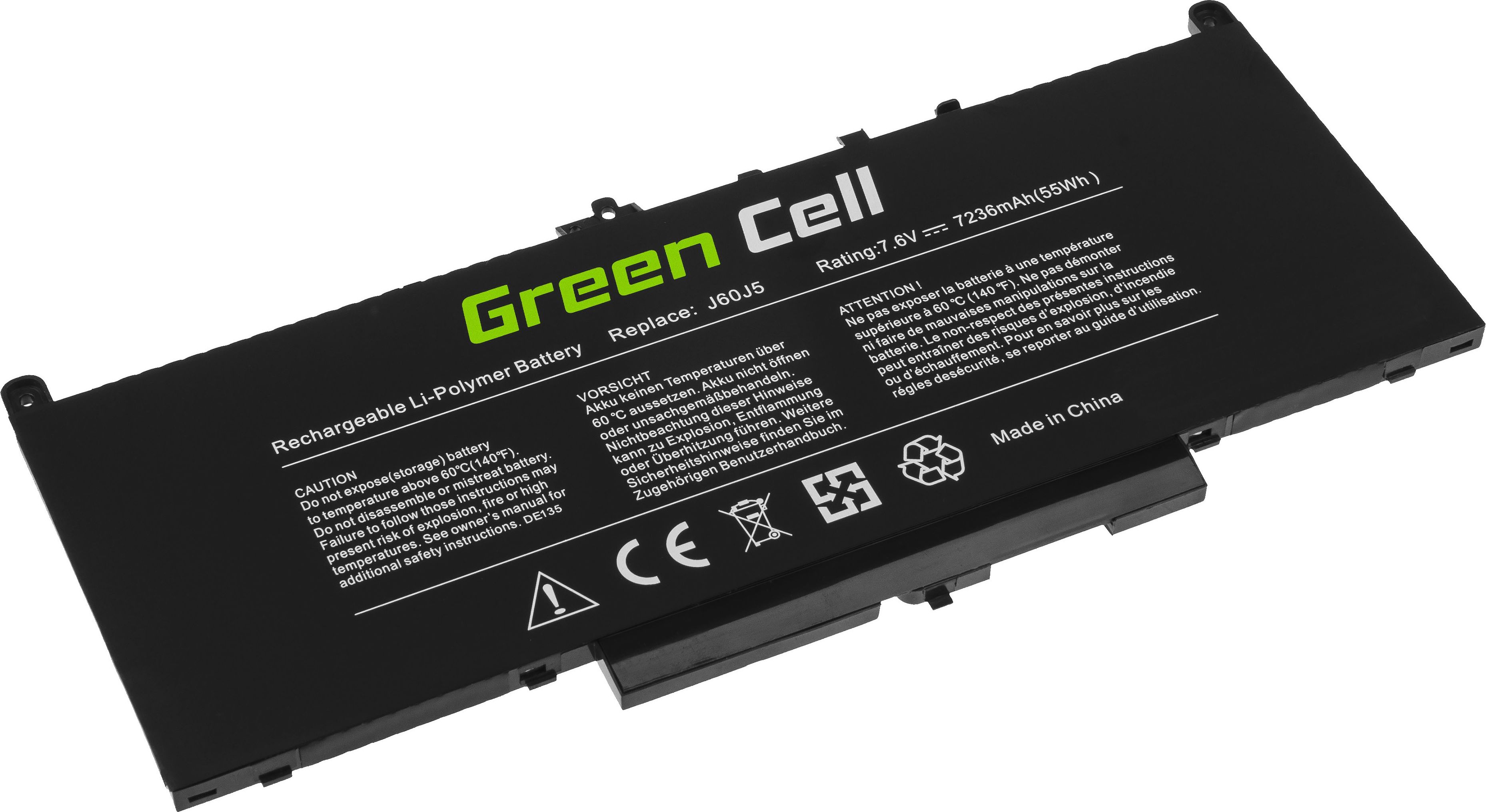 Green Cell J60J5 Dell (DE135) |