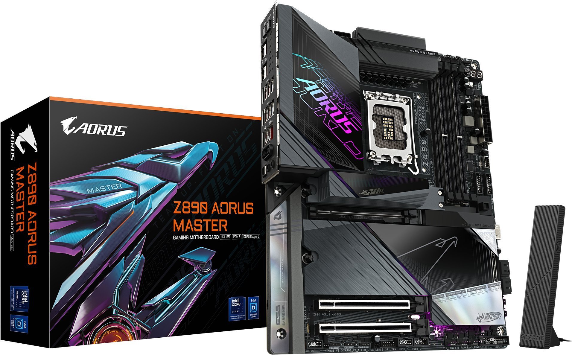 Gigabyte Z890 AORUS MASTER Motherboard, LGA1851