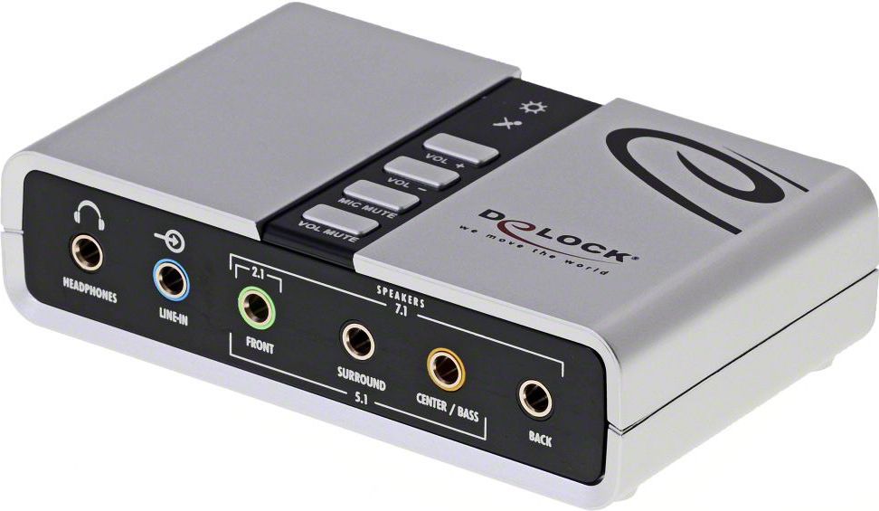 Delock USB Sound Box 7.1