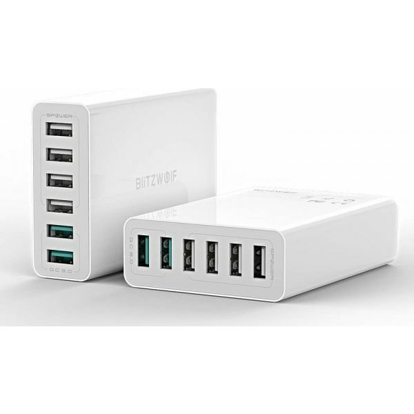 Charger 6x USB  Blitzwolf BW-S15, QC