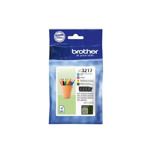 Brother LC-3217 (LC3217VAL) Ink Cartridge -