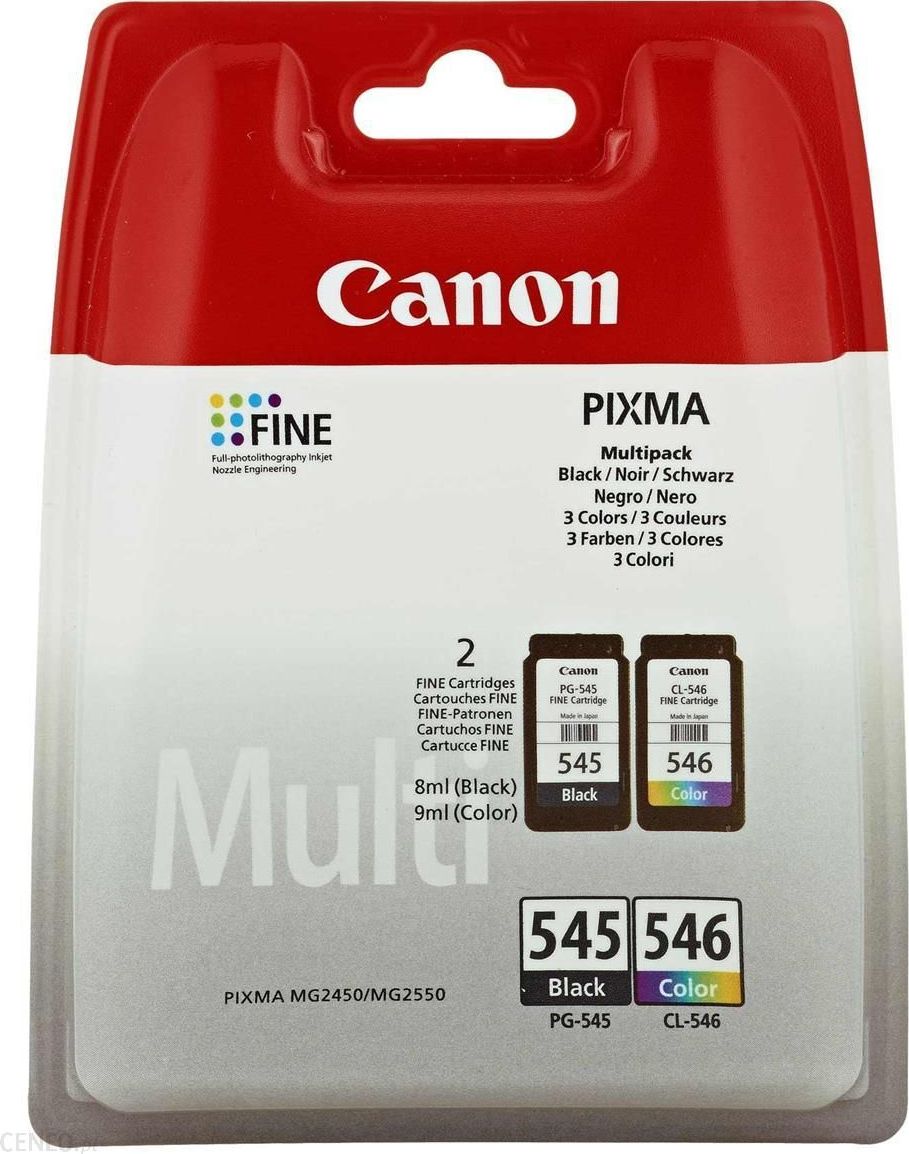 Tusz Canon tusze PG545/CL546 Multipack (black