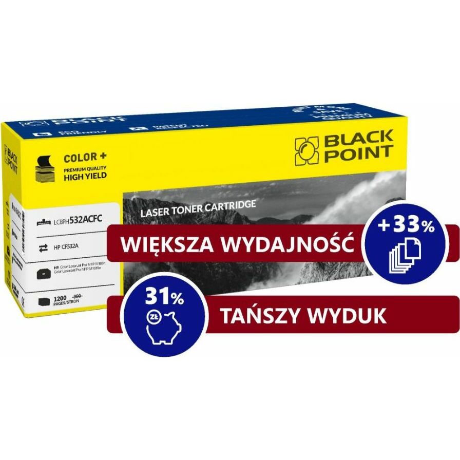 Toner Black Point LCBPH532ACFY Yellow Zamiennik