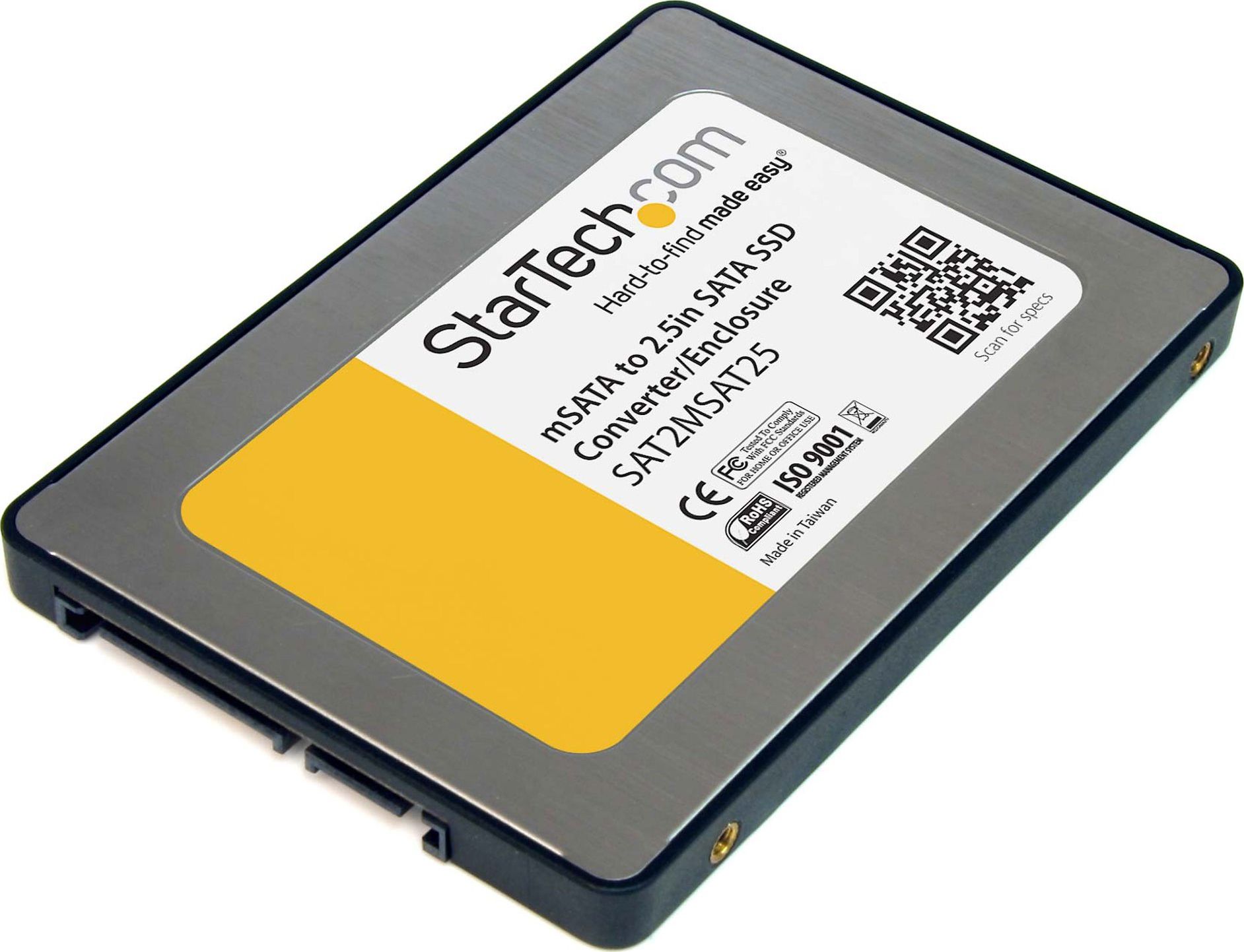 Kieszeń StarTech mSATA SSD - 2