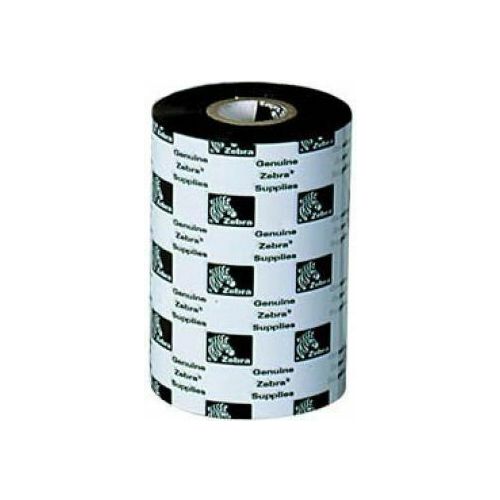 ZEBRA Farbband Wachs/Harz 174mmx450m Black,Wachs/Harz