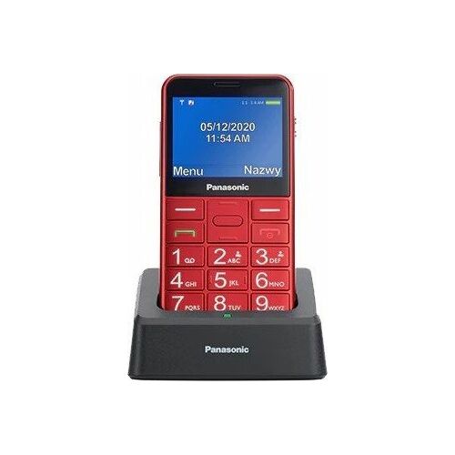 Panasonic Senior mobile phone KX-TU155 red