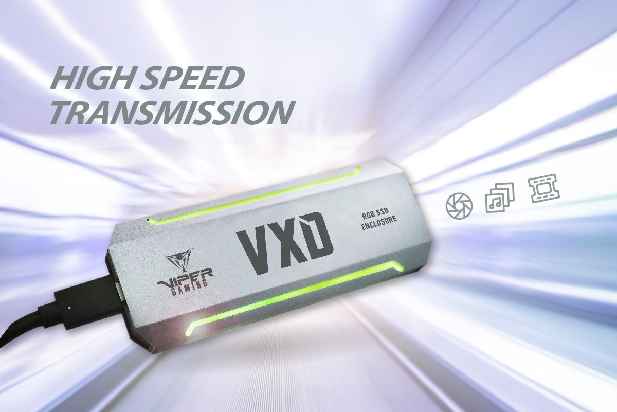 Patriot Memory VXD SSD enclosure Silver