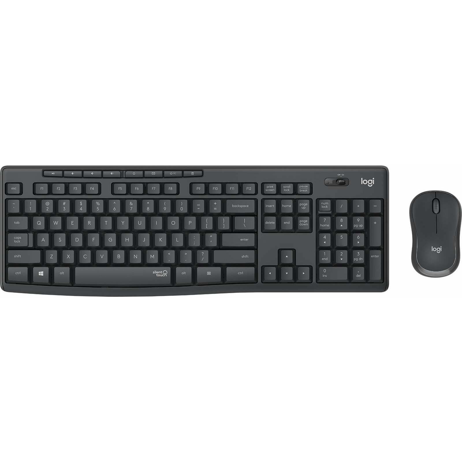 Klawiatura + mysz Logitech MK295 Silent