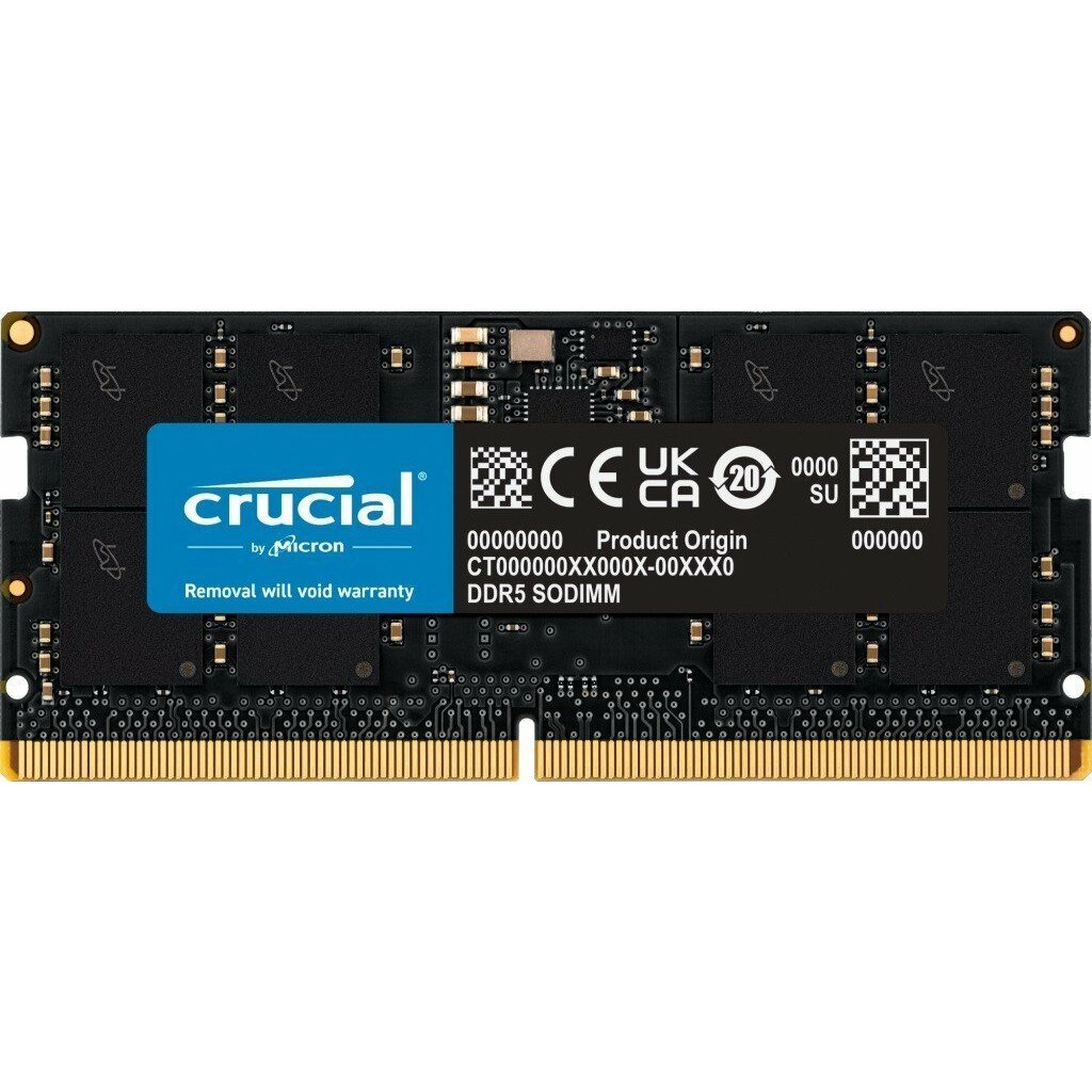 Crucial 16GB DDR5-5600 CL46 SO-DIMM Memory