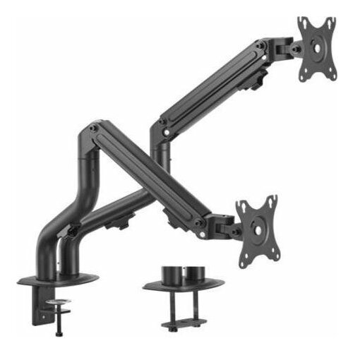 Gembird Adjustable desk 2-display mounting arm