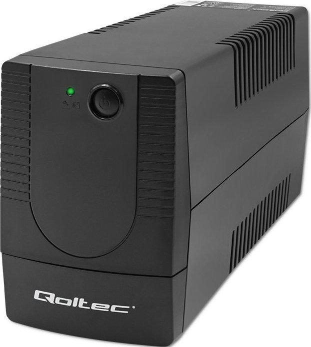 Qoltec Uninterruptible power supply, 1000VA, 600W