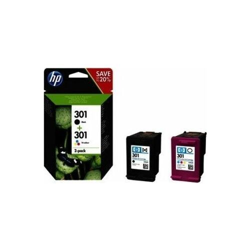 HP 301 Black + Color N9J72AE
